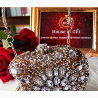 CLEARANCE SALES! Apple Shaped Clutch Purse