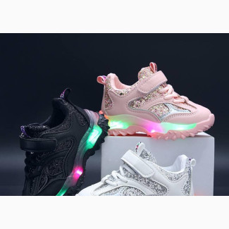 Glitters LED Light Sneakers