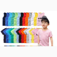 Original Unisex Children Plain Round Neck Pictures