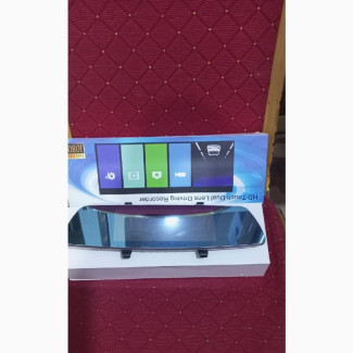 HD Car Mirror Camera Front and Back With Memory Sard Slot