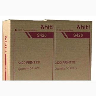 Brand New Hiti S420 Print Kit Paper - 50 Prints