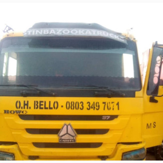 Sinotruk Howo 10 Tyers For Sale - Yellow Truck