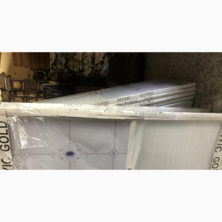 Aluminum Half Glass (Toilet Size) (Small Frame)
