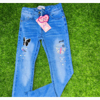 Baby Girl Design Slim Jean