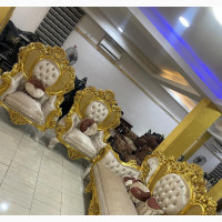 High Classic of Royal Turkish Fabric Sofa Chair Complete Set