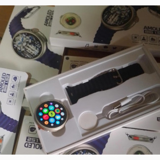 Z78 Ultra 8 Round Smart Watch With NFC and Access Control