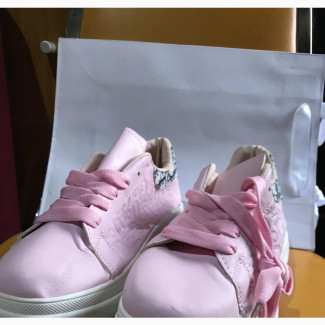 Pink Dior Sneaker for Little Girls