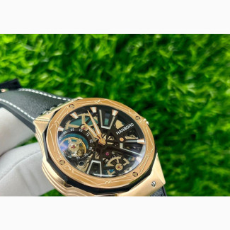 Automatic Hamboro Leather Watch
