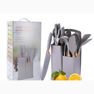 Evryealth Silicone Kitchenware Set 19-Piece