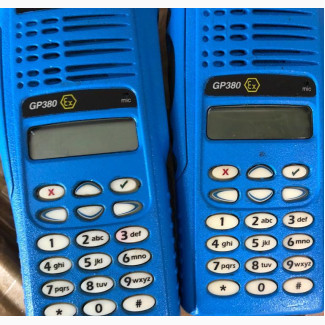 Motorola GP380EX UHF/VHF Walkie-Talkie Radio