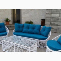 Premium Rattan Garden Furniture 3 Piece Set