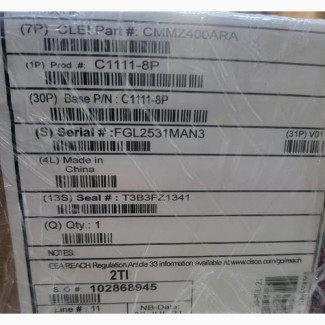 Cisco Cisco Catalyst C1111-8p Switch