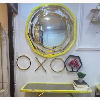 Mirror Console With Table