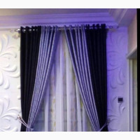 Windows Cover Curtains With Nice Fabrics