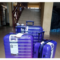 Set of 3 Ifly Unbreakable Rubber Traveling Luggage Boxes