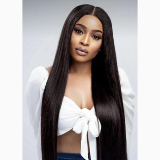 30” Bone Straight Wig With Kim K Closure