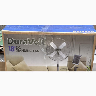 Duravolt 4 Blade Solar Fan