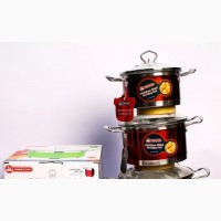 3pcs Stainless Steel Cookware Set. Cooking Pot