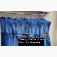 Girls Denim Dress
