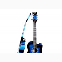 Acoustic Box Wooden Guitar – Blue Burst