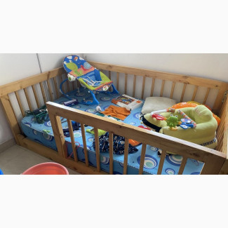 Kids Low Profile Bed With Mattress