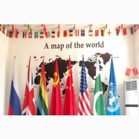 Brand New Flag With Stand