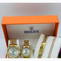 Couples Wristwatch and Bracelet
