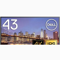 Dell Multi-Client Monitor 43-Inch Ultrasharp Uhd HDMI