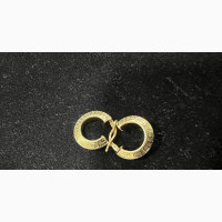 ITALY 750 Tested 18karat Round Earring