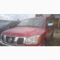 Nissan Titan 2007 Red