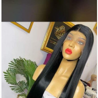 Black Colore Luxury Silky Striaght Wig Available