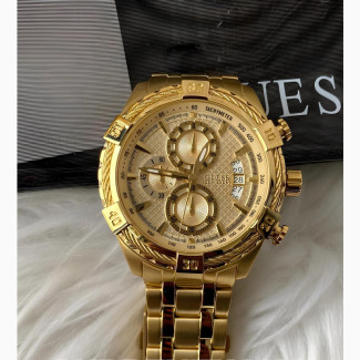 Guess Monteray U0522G5 Gold-Tone Men#039;s Chronograph Watch