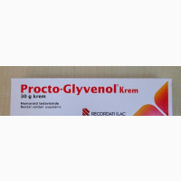 Procto- Glyvenol Cream Treatment of Hemorrhoids - 30g