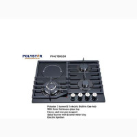 Polystar Built-in Gas Hob 3 Gas and 1 Electric