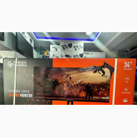 Porodo Gaming Ultra Wide-Curved UHD 34” Monitor 34 Inch