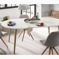 Elegant Inspire Oval Dining Table - Perfect for Family Gatherings