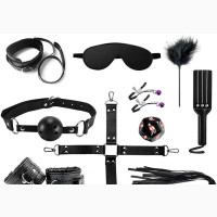 12 Pieces BDSM Fetish Pleasure Kit for Couples