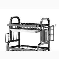 2 Layer Dish Drainer Rack
