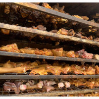 Oven Dried Goat Meat - Spiced or Plain