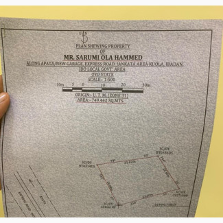 One and Half Plot for Sale Along Akala Express Way