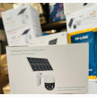 Intelligent Solar Energy Alert. Security PTZ Camera