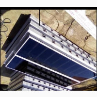 Transome Frameless Window With Burglary And Net