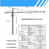 Ten Tons Tower Crane Direct Tokunbo