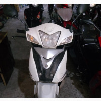 2021 White Motorcycle