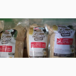 Tombrown -Mixed Grain and Nut Cereal (1kg; Custard Bucket)