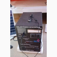 Solar Generator Kit with Panel and Battery - Easy Installation