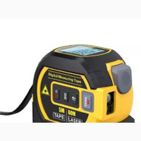 3 In1 LCD 60M Digital Laser-Distance Meter 5M Measuring Tape