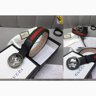Original GUCCI GG Leather Belts Available in Store