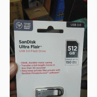 512gb 3.0 Sandisk Ultra Flair Metal Flash Drive 150mb/Sspeed