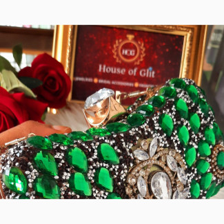 CLEARANCE SALES! Green Clutch Purse